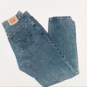 Levi’s classic relax tapered 550 jeans high rise